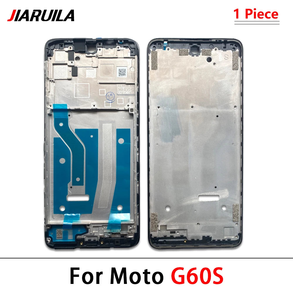 New For Motorola Moto G10 G20 G30 G50 G60 G60S G100 G200 Housing Middle Frame Bezel Plate Cover Motorola phone repair parts
