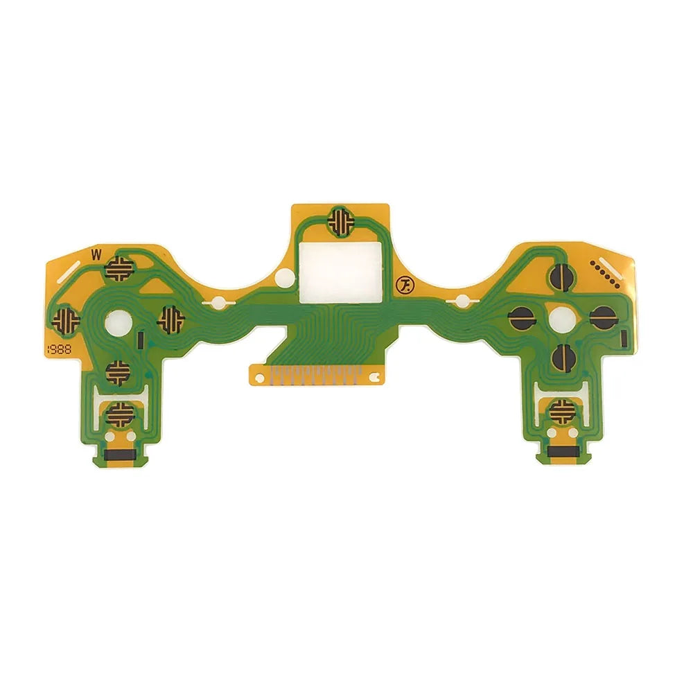 1-20set For PS2 PS3 PS4 Pro Slim JDS 030 040 050 Controller Conductive Film Keypad Flex Cable For PS5 Circuit Board Game console repair parts