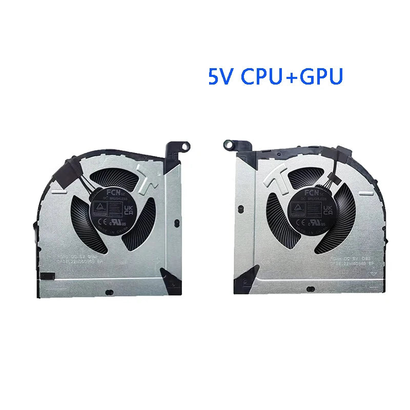 New Original Laptop CPU GPU Cooling Fan For LENOVO LOQ 15IRH8 GeekPro G5000 IRH8 APH8 5H40S20908 Lenovo laptop repair parts