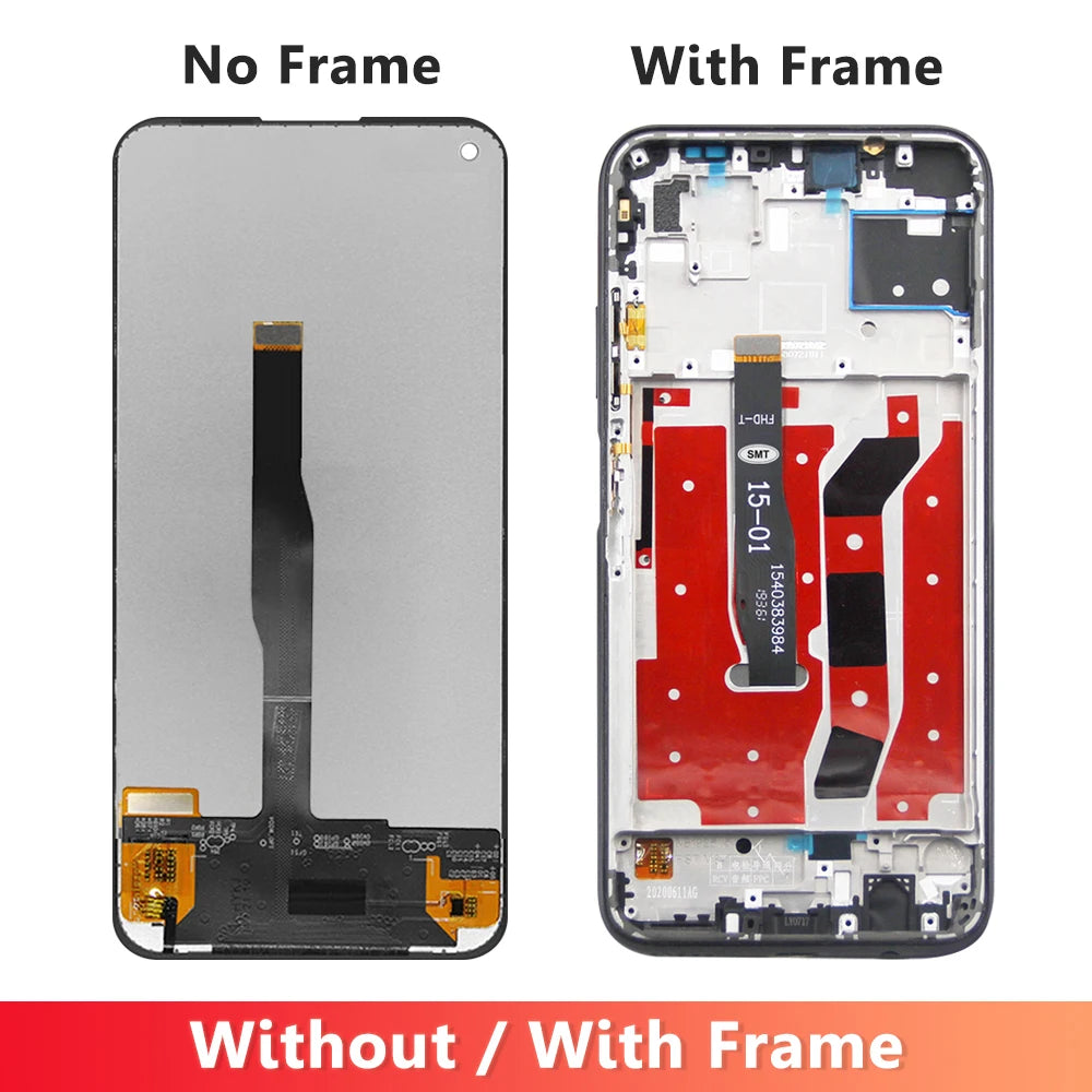 For Huawei P40 Lite JNY-LX1 LCD Display 10 Touch Screen Replacement For Nova 7i JNY-LX2, P 40 Lite Lcd Screen Nova 6 SE Display HUAWEI phone repair parts