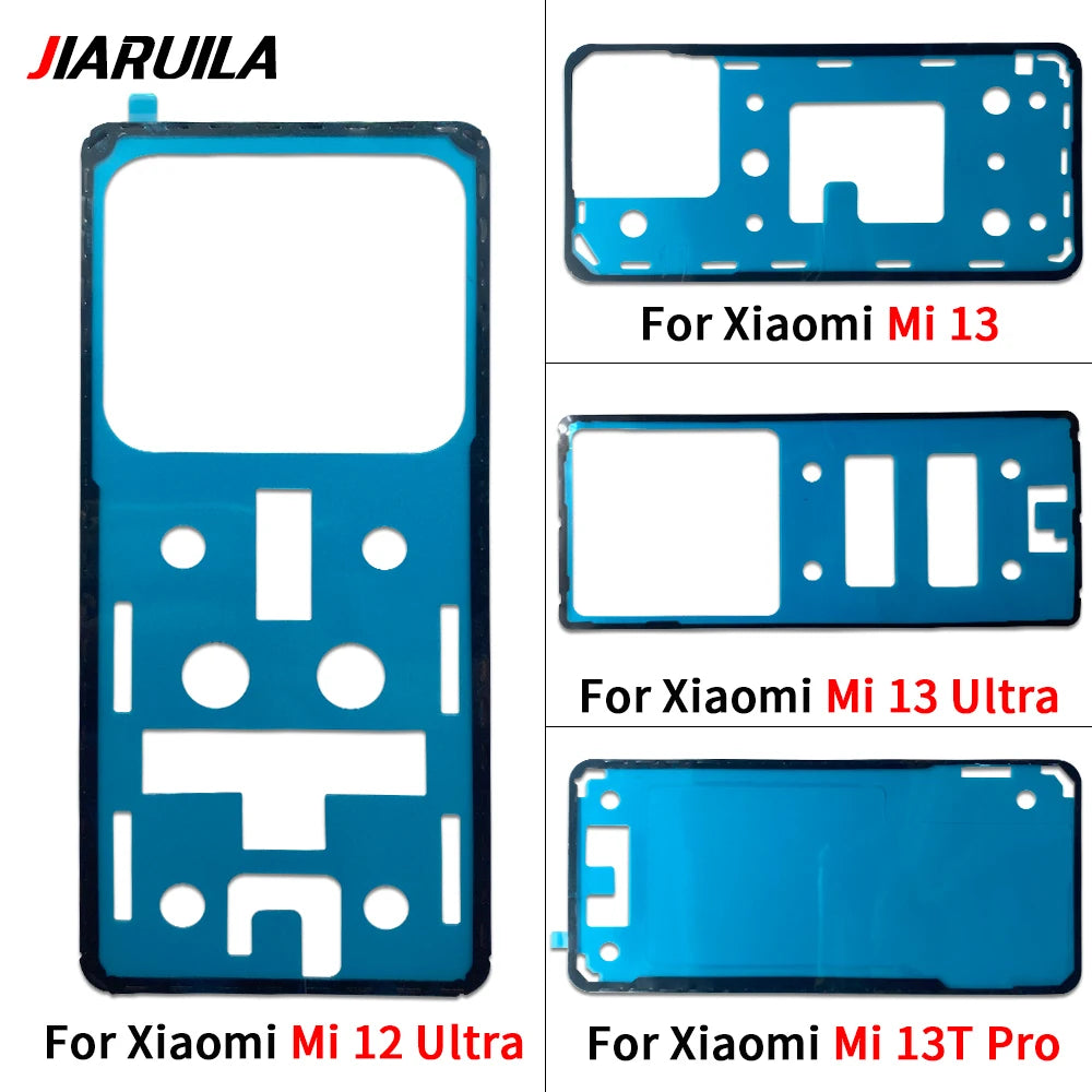 10Pcs, Adhesive Sticker Back Housing Battery Cover Glue Tape For Xiaomi Mi 10 10T 11 11T 12 12T 13 13T 14 Pro Lite  Xiaomi  Xiao mi phone repair parts