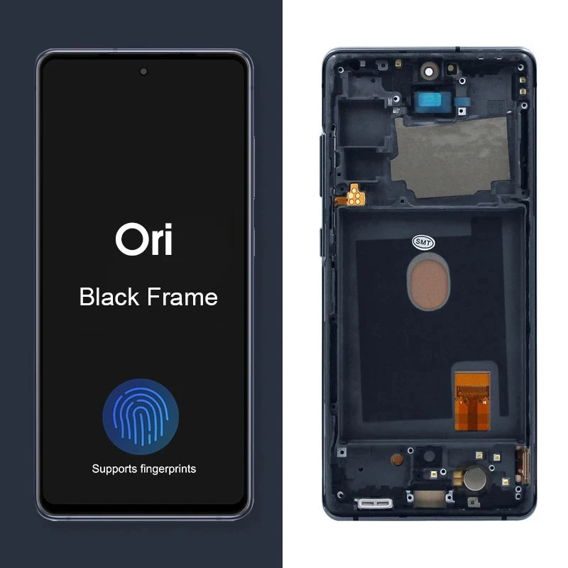 6.5" Screen for Samsung Galaxy S20 FE G780F G781B LCD Display Touch Screen with Frame Part for Samsung Galaxy S20 Lite Assembly Samsung phone repair parts