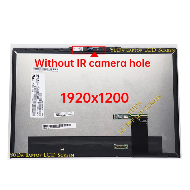 13.3 Inch Touch Screen For Lenovo ThinkPad X13 Yoga Gen 4 Type 21F2 21F3 LCD Display Digitizer + With Frame Assembly Replacement Lenovo laptop repair parts