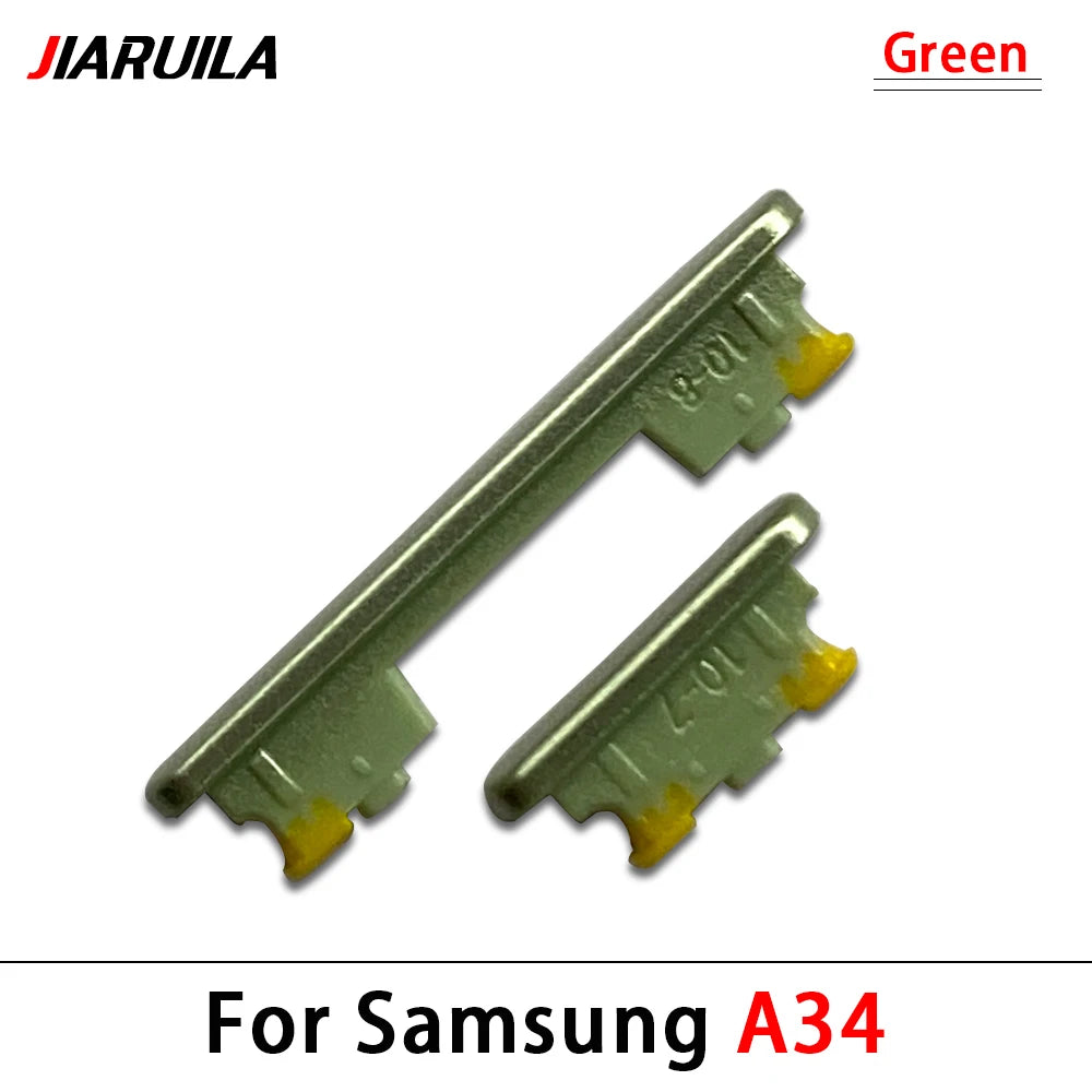 New Power Button + Volume Side Button Key For Samsung A33 A34 A53 A73 5G Samsung phone repair parts