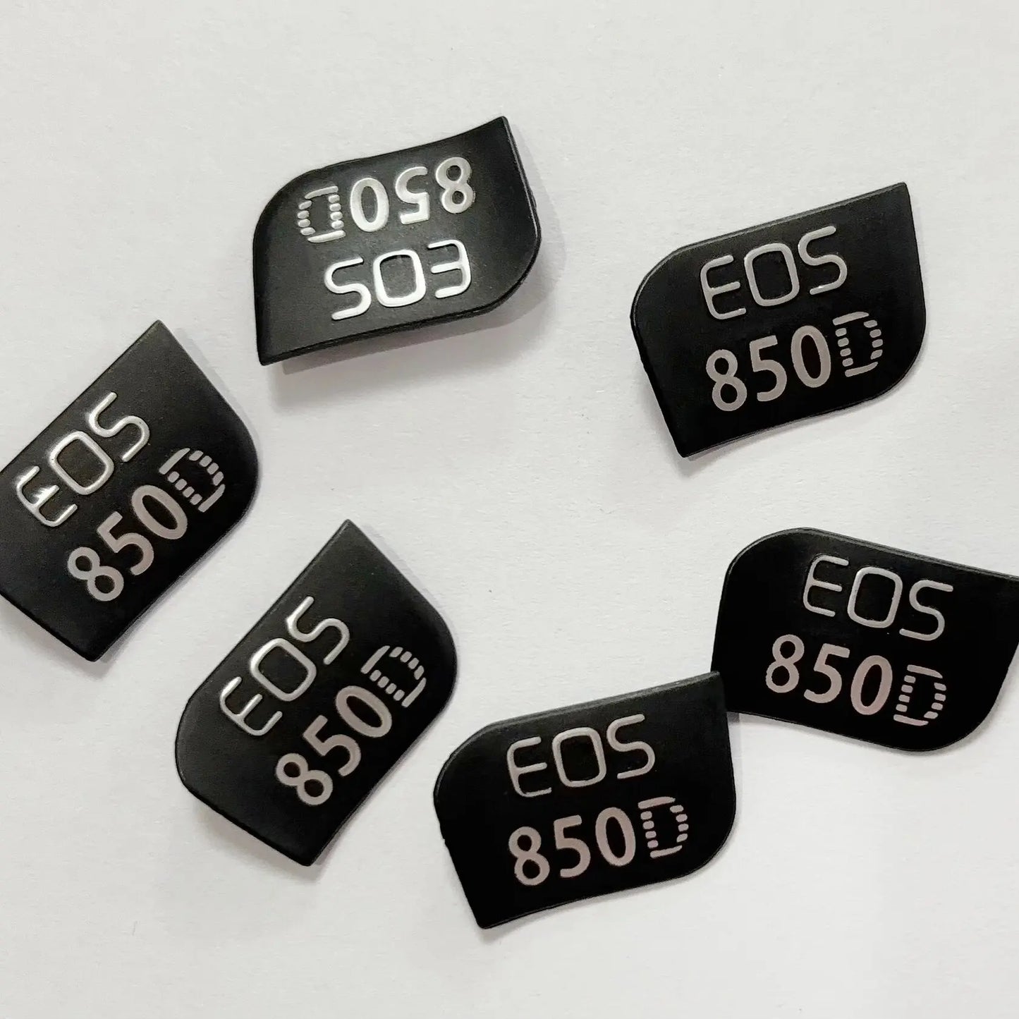 1PCS New Body Shell LOGO For Canon EOS 600D 650D 700D 850D Camera Body LOGO Replacement Parts Digital Camera repair parts