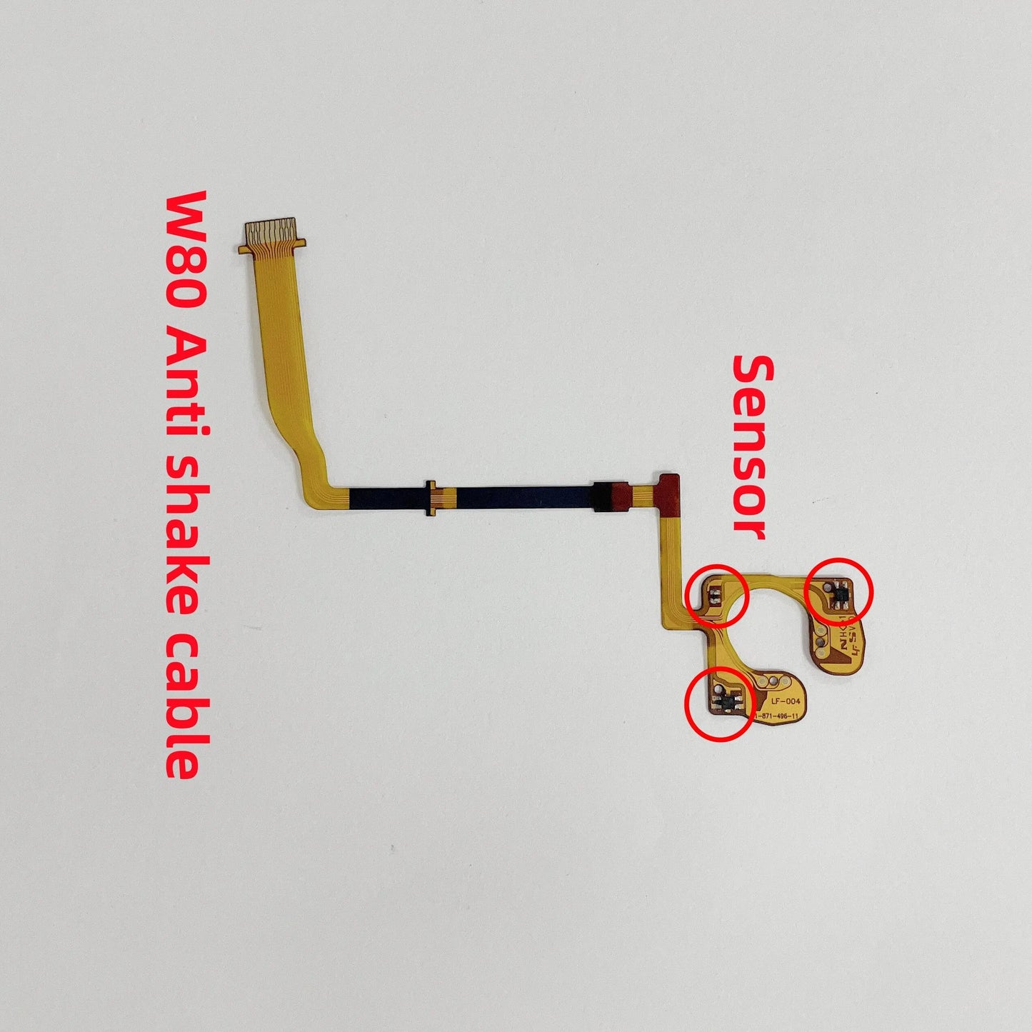 New W80 Anti Shake Cable Stabilizer Cable Lens Shutter Flex Cable for Sony W80 Lens Aperture Flex Cable Repair Parts Digital Camera repair parts