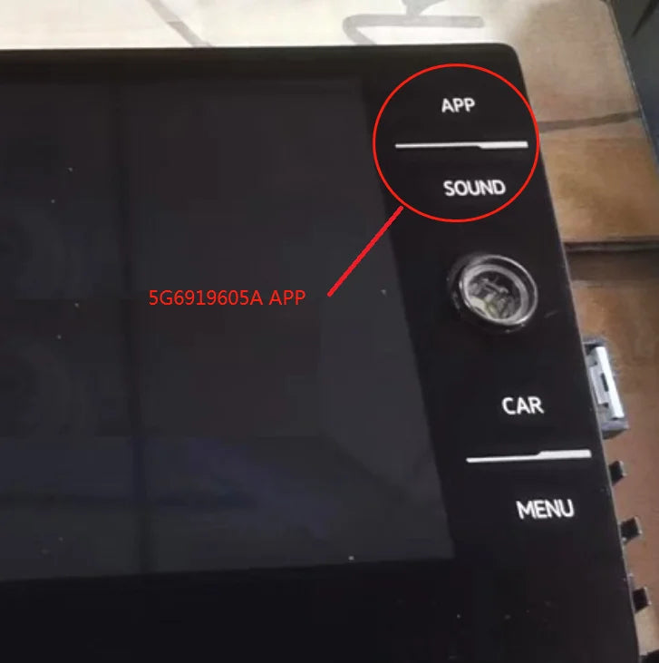 8 inch 5G6919605A APP 5G6919605B NAV button LCD With Touch panel DISPLAY For VW MK7 Golf 7 Passat b8 Polo mk6 Other Brand tablet repair parts