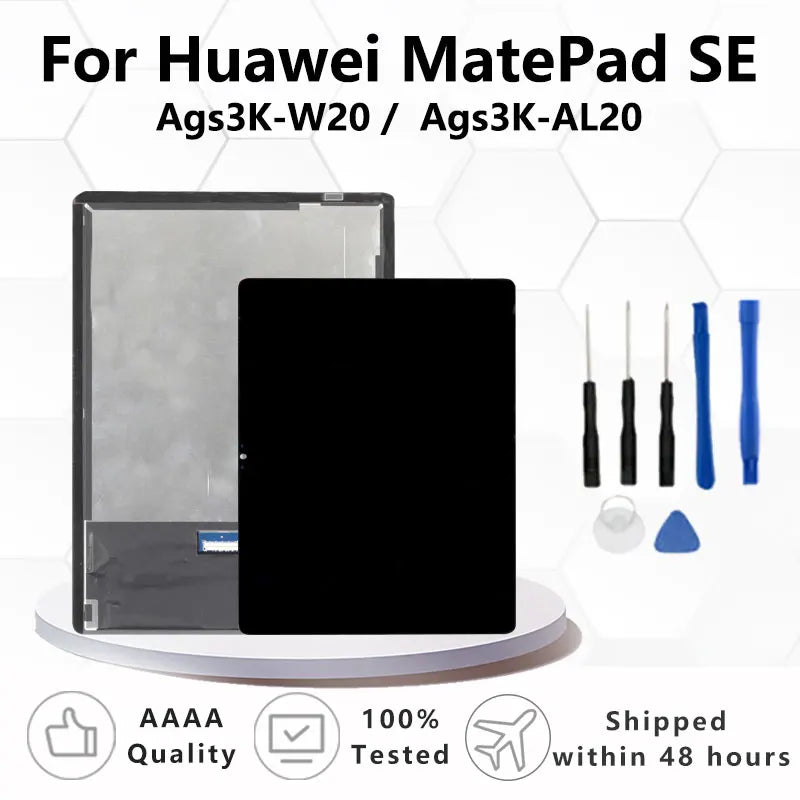 OEM 10.1"For Huawei MatePad SE Ags3K-W20 / Ags3K-AL20 Touch Screen Digitizer Glass Panel & LCD Display Assembly Replacement Tablet repair parts