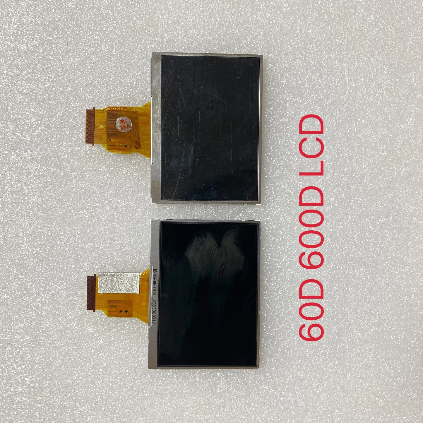 New camera display screen LCD for Canon 60D 600D T3i  kiss X5 Digital repair parts with backlight (LCD can be overturned)  Digital Camera repair parts