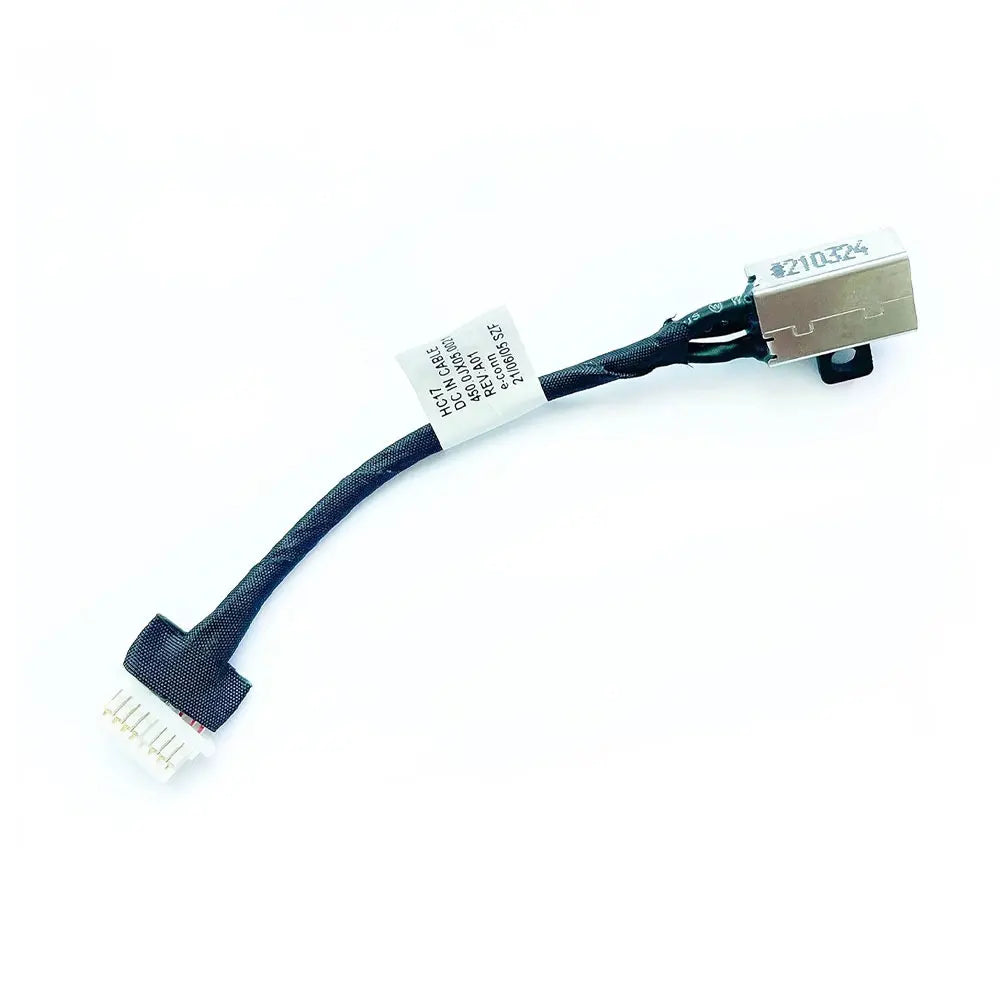 For Dell Inspiron 7706 7707 P98F 2-in-1 Laptop DC Power Connector Jack DC-IN Charging Flex Cable 0GKHVN 450.0JX05.0021 Dell laptop repair parts