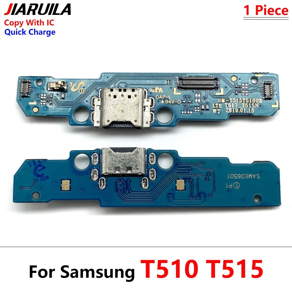 USB Charging Dock Connector Port Board Flex Cable For Samsung Tab A 10.1 2019 SM-T510 T515 Samsung phone repair parts
