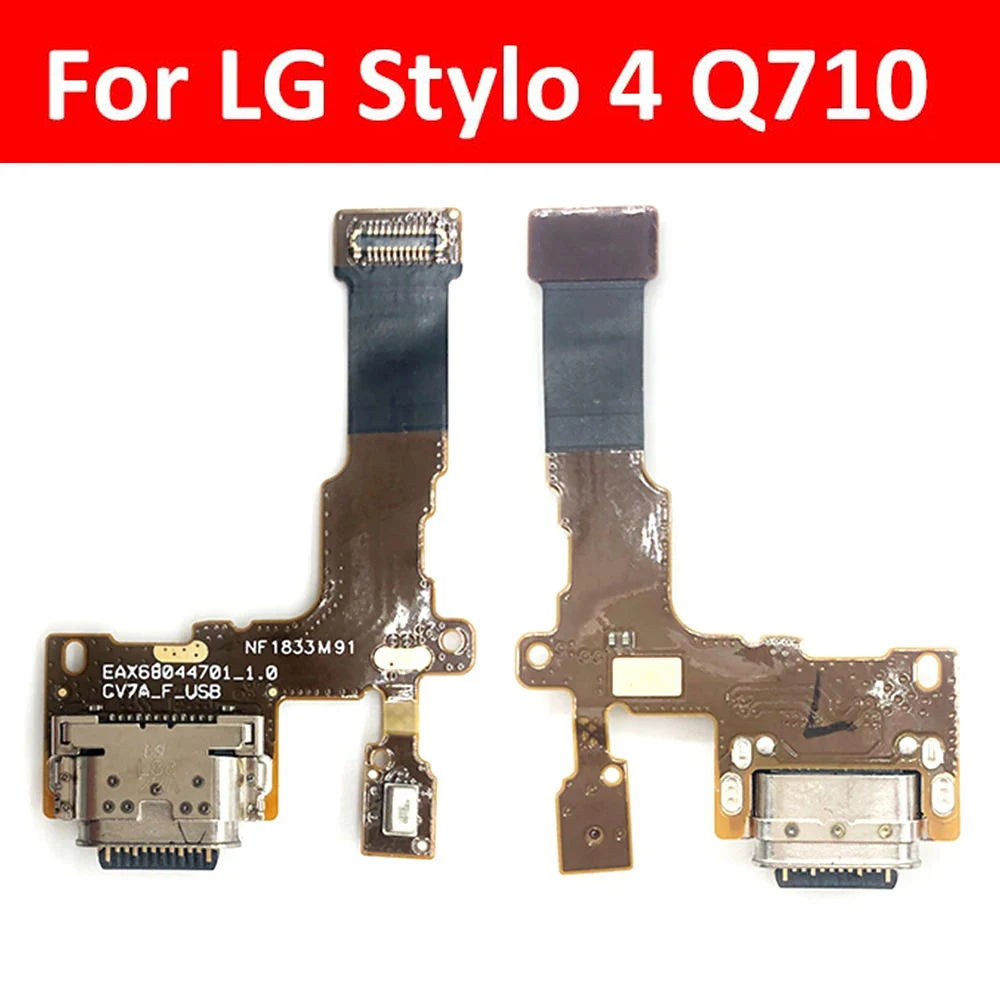 OEM USB Charging Port Mic Microphone Dock Connector Board Flex Cable For LG Stylo 4 5 6 Q710 Q720 Q730 Repair Parts LG phone repair parts