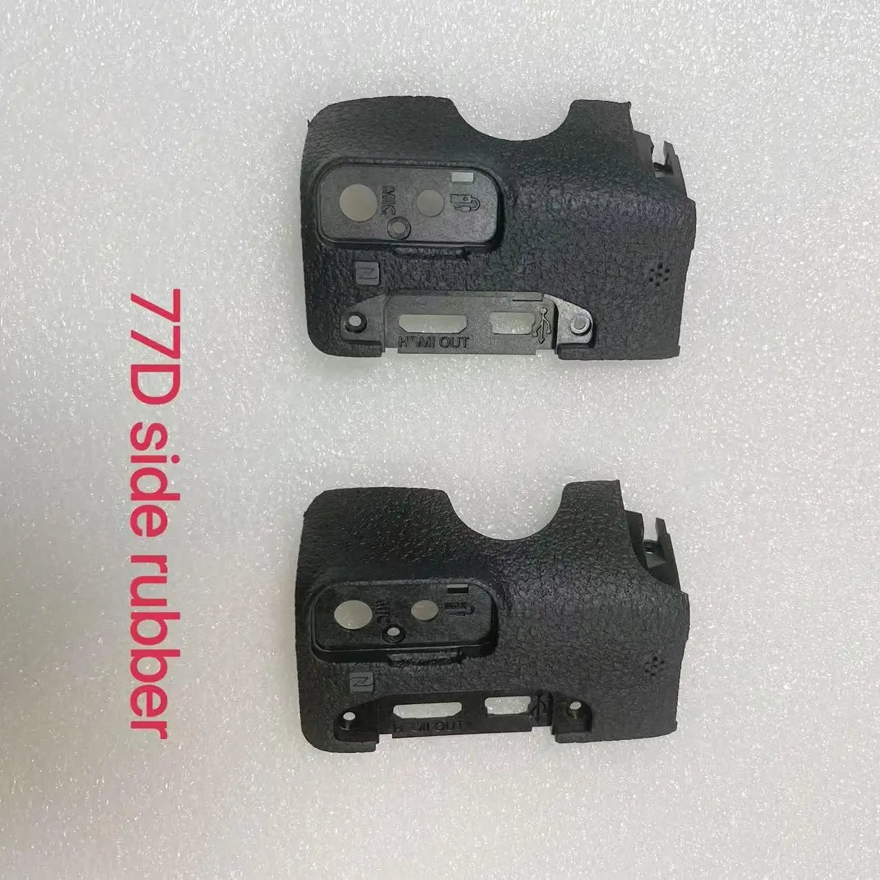 1PCS New Side USB Cover Shell for Canon EOS 77D 9000D Without USB Rubber Repair Parts Digital Camera repair parts