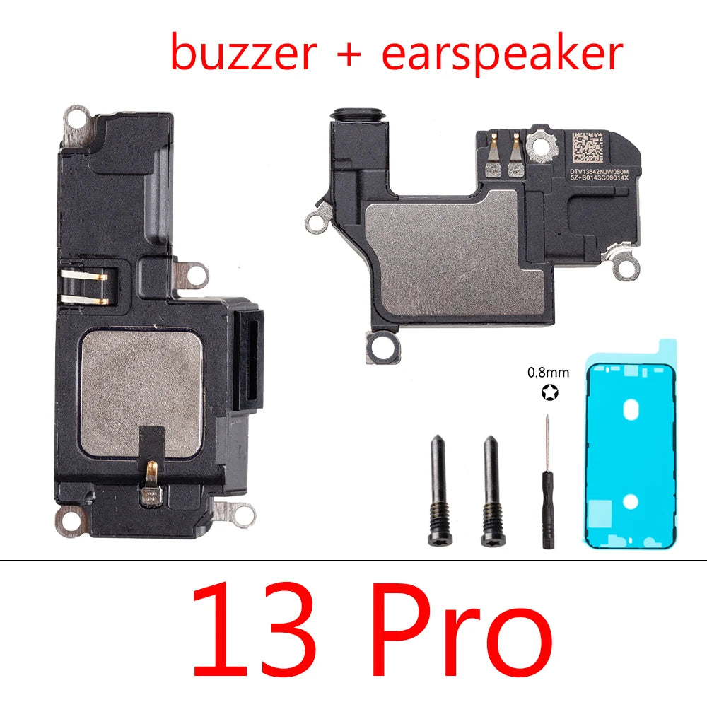 1set Loud  Sound Speaker Buzzer For iPhone 13 Pro max 13 mini Ear Sound Speaker Flex Cable iPhone phone repair parts