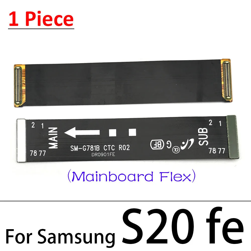 New Main Board Motherboard Mainboard Connector Board Flex Cable For Samsung S20 S21 S22 S23 S24 Plus Ultra Fe Samsung phone repair parts