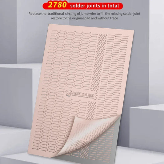 MECHANIC Non-trace Solder Joint Repair Magic Tag Rework Pad 2780 Spot Weld Plate For Motherboard Return Repair Welding Tools Professional Repair Tools