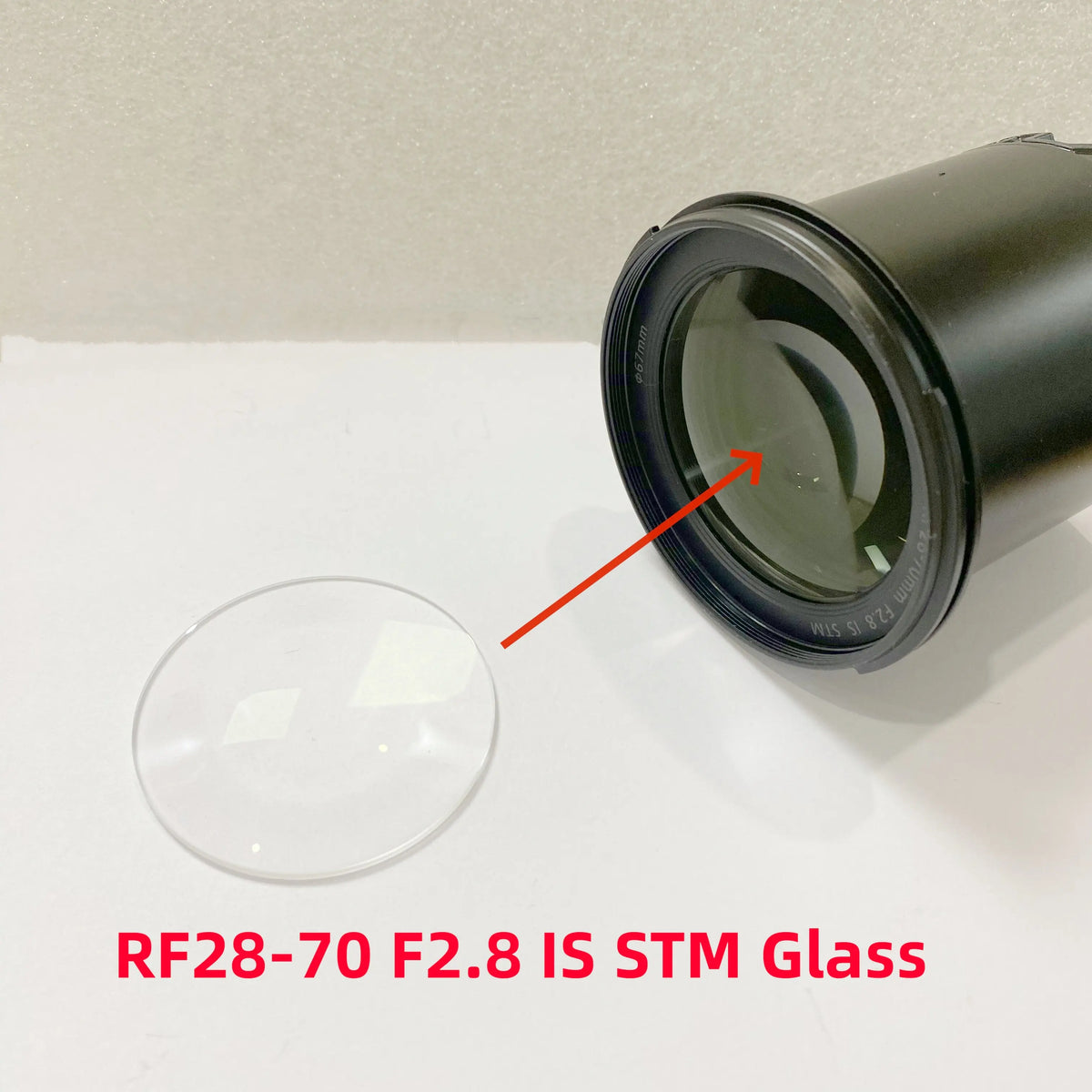 New RF28-70 F2.8 IS STM Lens Front Glass for Canon RF 28-70mm F2.8 IS STM Lens Front First Glass Repair Parts Digital Camera repair parts
