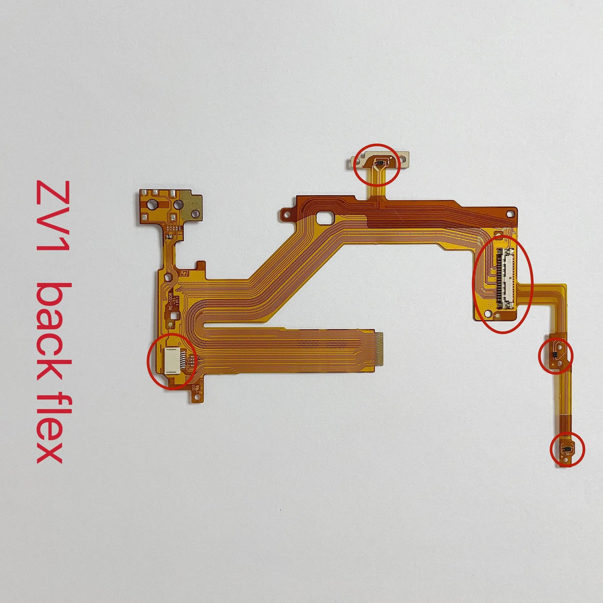 New ZV1 Back Cover Flex Cable for Sony ZV1 ZV-1 Camera Rear Shell Cable Repair Part Digital Camera repair parts
