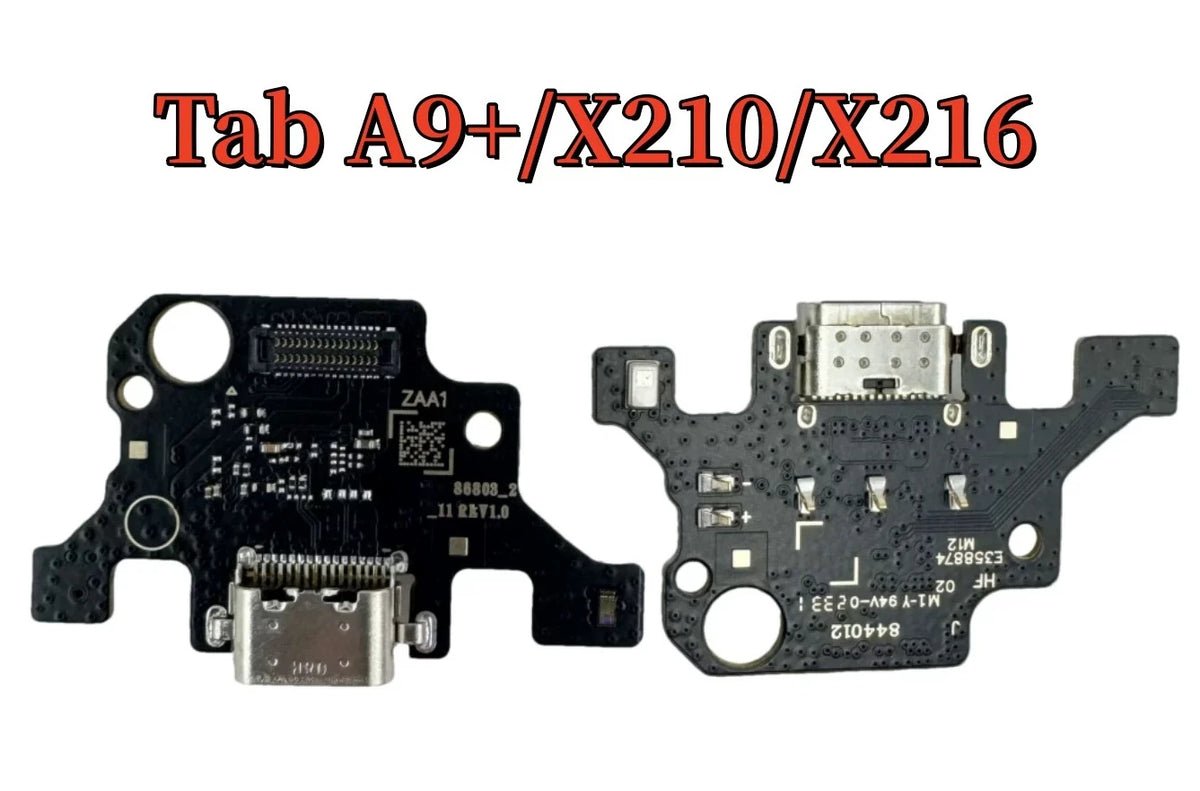 USB Charging Port Connector Plug Jack Charge Dock Board Flex Cable For Tab A9+/X210/X216 A9/X110/X115 lcd power Volume cable Samsung tablet repair parts