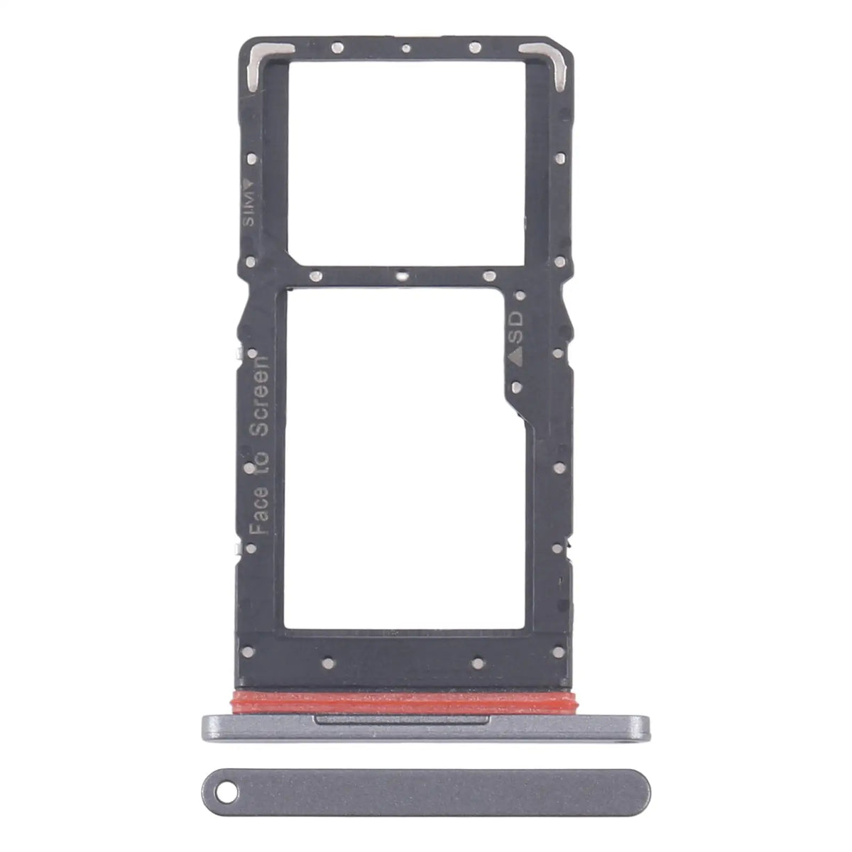 TB330 SIM Card Tray For Lenovo Tab M11 / K11 TB330FU TB330XU 4G Version SIM+Micro SD Card Tray / WIFI Version Micro SD Card Tray Lenovo Tablet repair parts