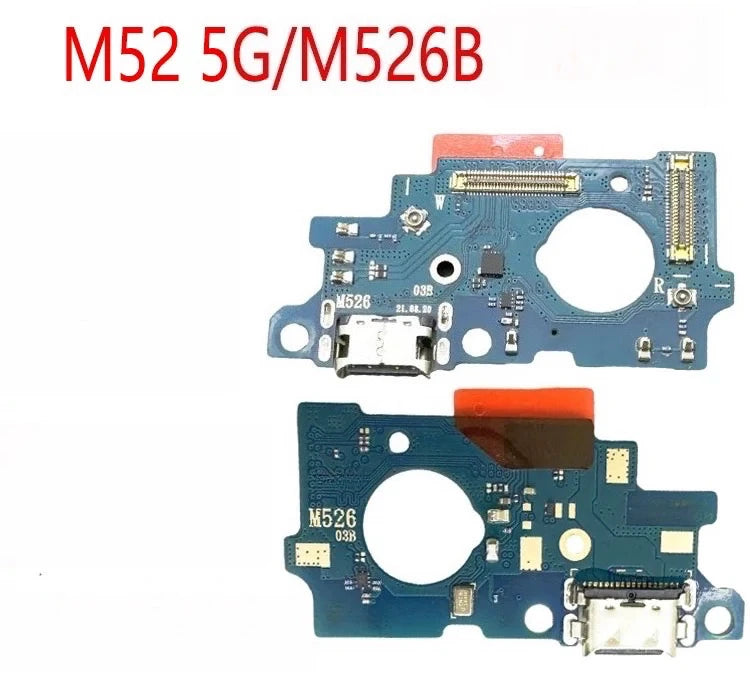 USB Charging Port Connector Plug Jack Charge Dock Board Flex Cable For Tab M10 20 21 22 30 M31 33 M35 51 M52 M53 M55 62  repair Samsung tablet repair parts