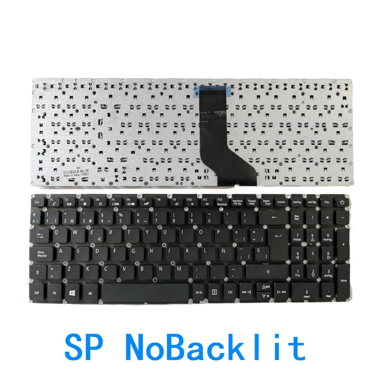 New US Russian Spanish Brazil Backlit Keyboard For Acer Aspire 3 A315-21 A315-41 A315-41G A315-31 A315-51 A315-53 A315-53G Acer laptop repair parts