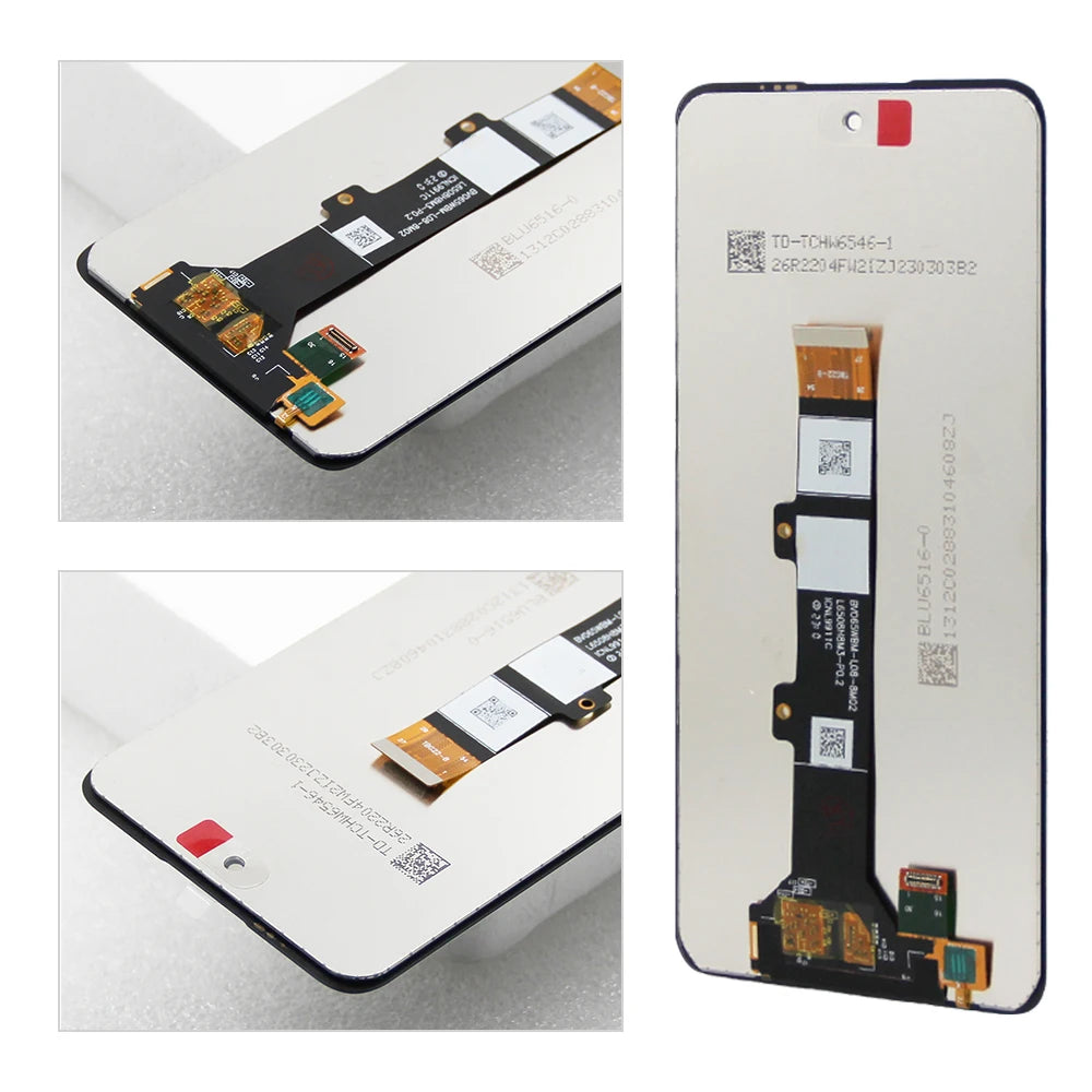 Screen for Motorola Moto E32 Lcd Display + Touch Screen Digitizer with Frame Assembly Panel for Motorola Moto E32 Replacement Motorola phone repair parts
