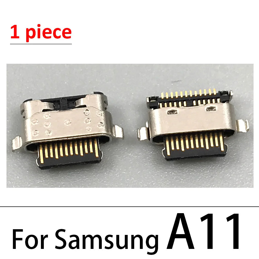 20Pcs USB Charging Port Connector Charge Jack Dock For Samsung A10S A10 A01 A30s A20s A50s A11 A21 A31 A12 A32 A52 A72 A21s A20 Samsung phone repair parts