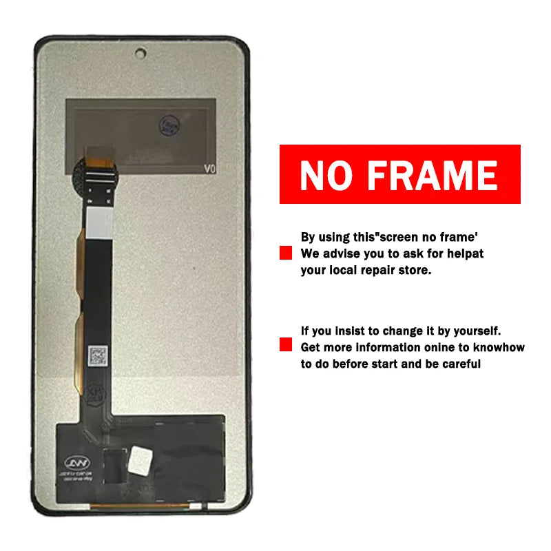 TFT Edge40 Neo Display Screen For Motorola Edge 40 Neo LCD Display Touch Screen Digitizer Assembly Compatible with XT2307-1 Motorola phone repair parts