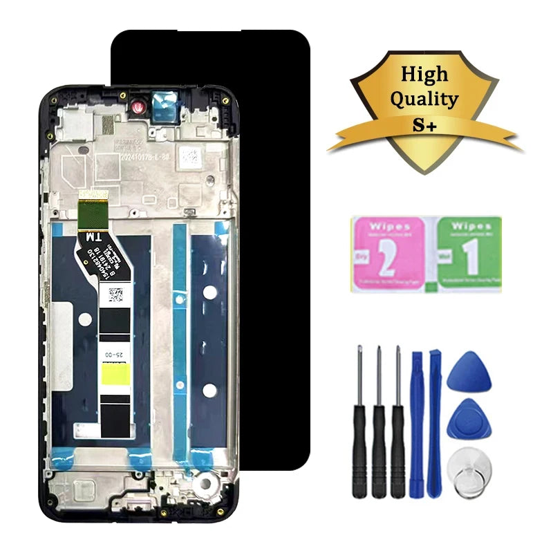 6.72" LCD For Moto G15 LCD For Motorola Moto G15 LCD Display With Frame Touch Screen Panel Digitizer Assembly Replacement Motorola phone repair parts