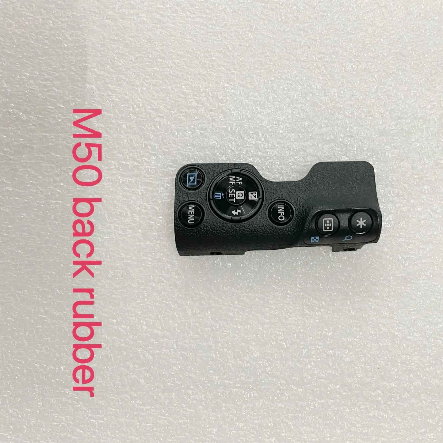 New Original Back Rubber for Canon M50 M50 II M50 Mark II Camera Thumb Cover with Buttons Repair Parts Digital Camera repair parts