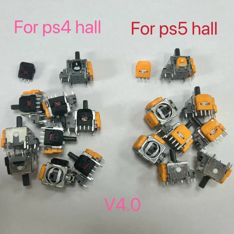 60pcs/lot 4th SE Version for PS5 for PS4 Dualshock 4 Hall Effect 3D Joystick Module Analog Stick Game console repair parts