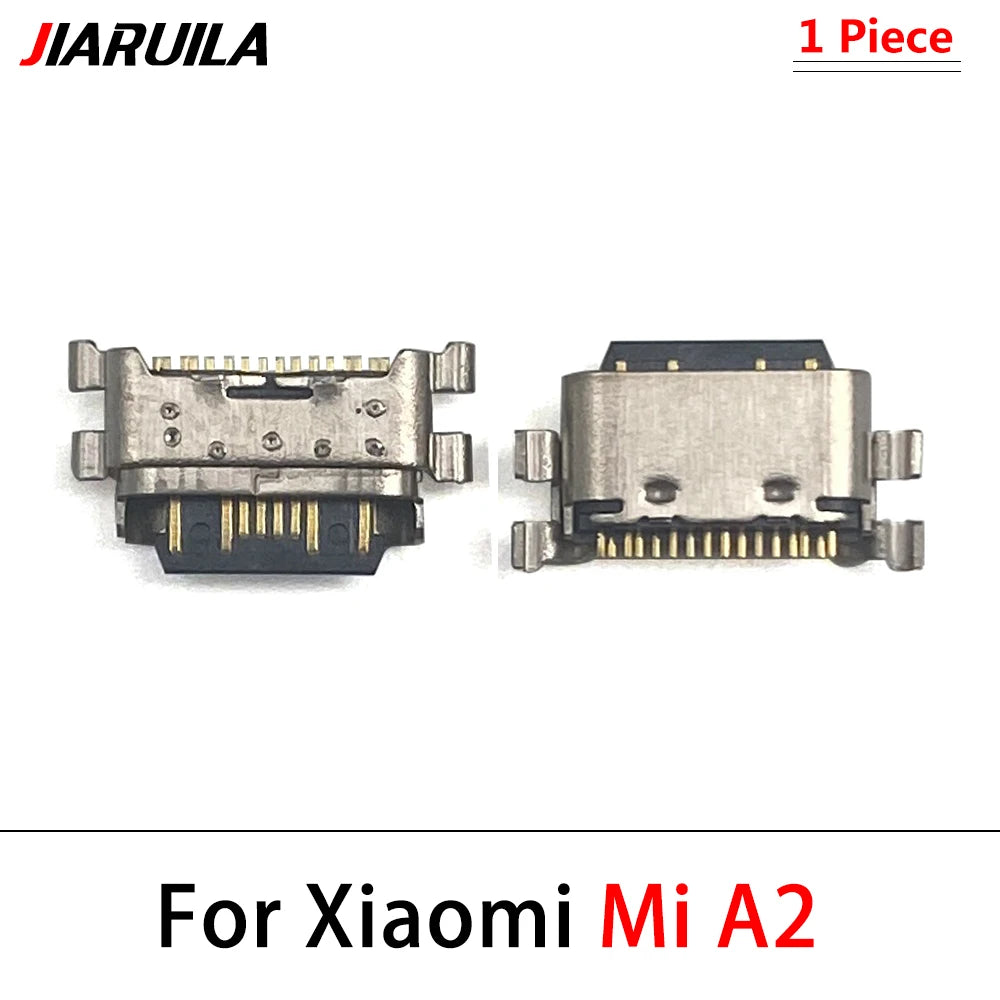 10Pcs, New For Xiaomi Mi 8 9 Se 9T 10 10T 11 11T 12 Lite Pro Mi A1 A2 A3 Micro USB Connector Charger Charging Port Jack Plug Xiaomi  Xiao mi phone repair parts