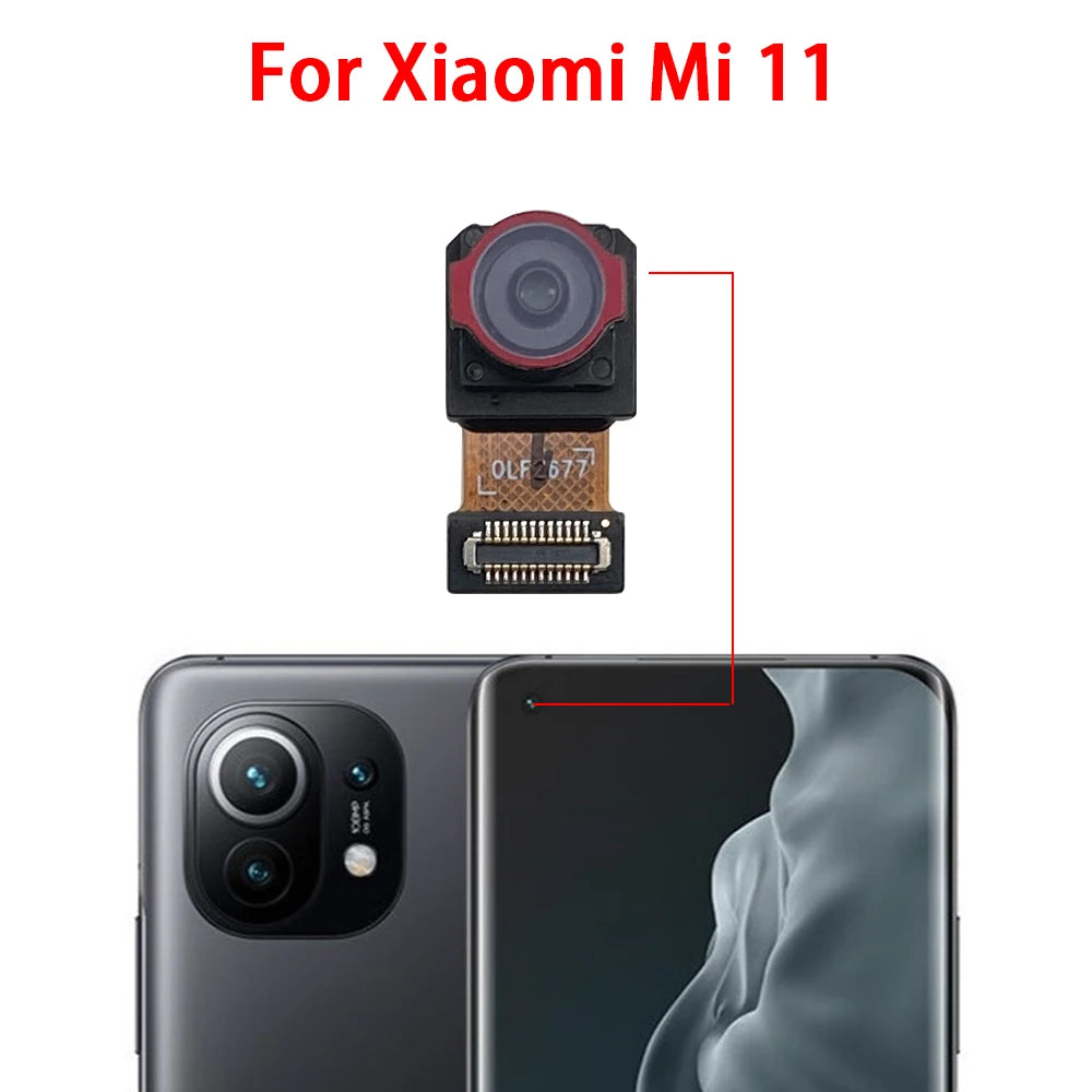 New For Xiaomi Mi 9 10 10T 11 12 Pro Lite Rear Camera Foam Front Back Camera Flex Cable Replacement Parts  Xiaomi  Xiao mi phone repair parts