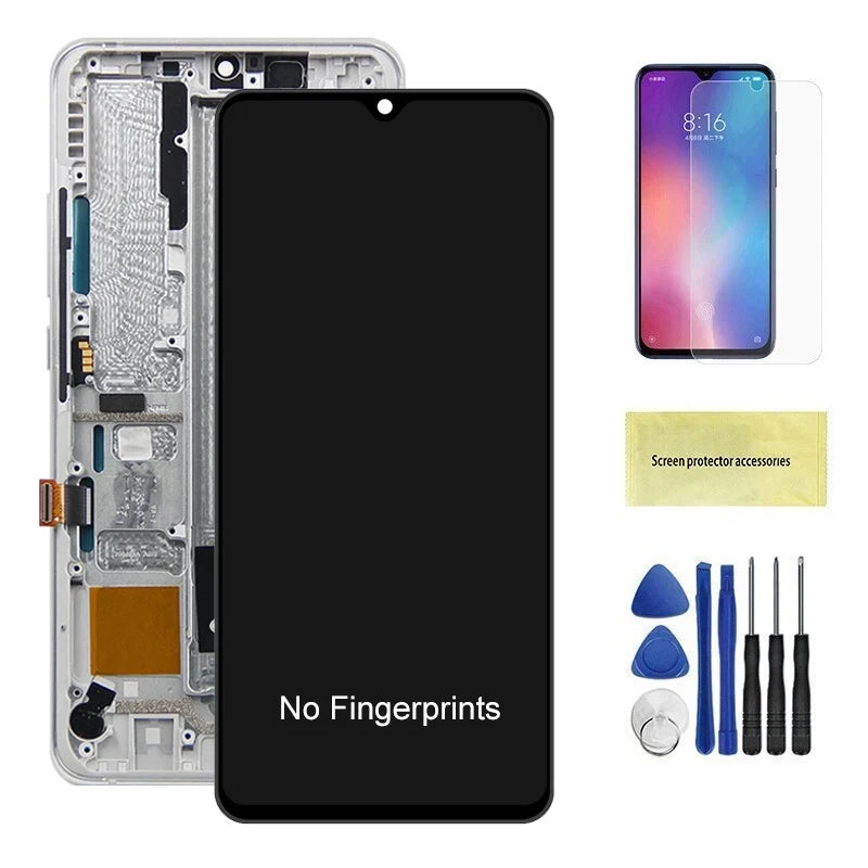Screen for Xiaomi Mi CC9 Pro Lcd Display Touch Screen Digitizer Assembly with Frame for Xiaomi Mi Note 10 Pro / Note 10 Xiaomi phone repair parts