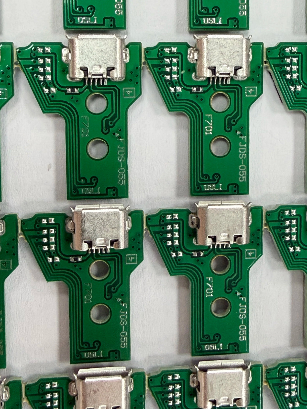 30/60PCS For PS4 Controller USB Charging Port Power Socket Circuit Board JDS-055 JDM-050 for PS4 Game console repair parts