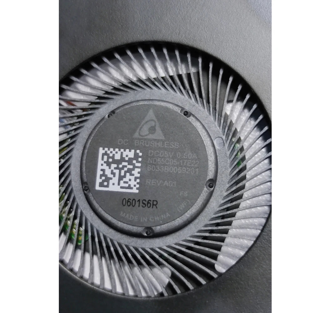 CPU GPU Cooling Fan For Xiaomi Mi Notebook Pro 15.6" MX150 MX250 MX350 181501-AD Computer Cooler Radiators ND55C05 ND75C07-19E14  Xiaomi laptop repair parts