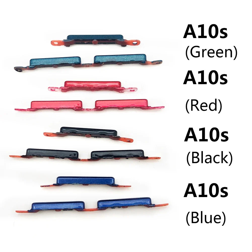 10Pcs New Power Volume Side Button Key For Samsung A10S A107F A20S A207F A21S A217F A30S A307F A50S A507F A21s Samsung phone repair parts