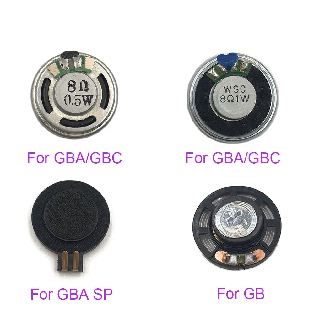 10Pcs For GameBoy Color Advance Replacement LoudSpeaker For GBA SP GBC GB GBP Loud Speaker Game console repair parts