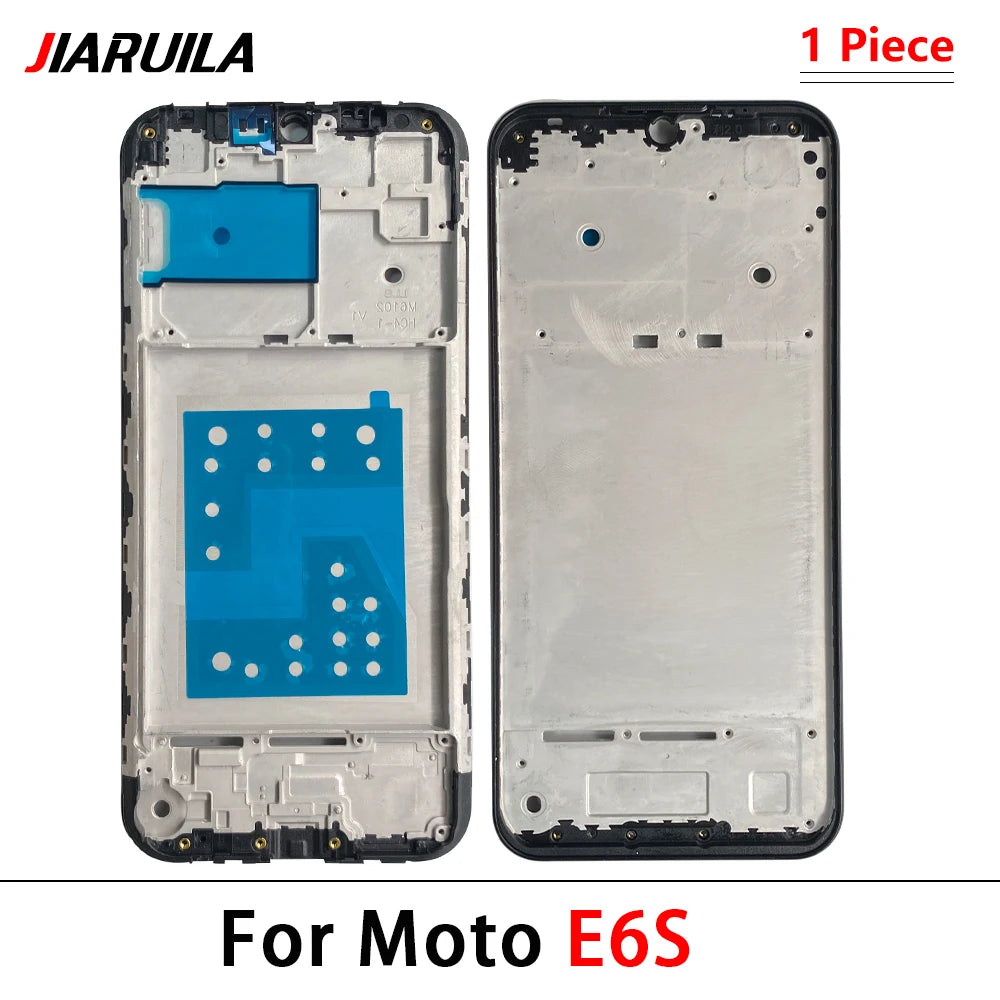 Front Housing LCD Display Bezel Middle Frame For Motorola Moto E13 E20 E22 E32 E32s E40 E6 E6s E7 Play Plus Power Motorola phone repair parts