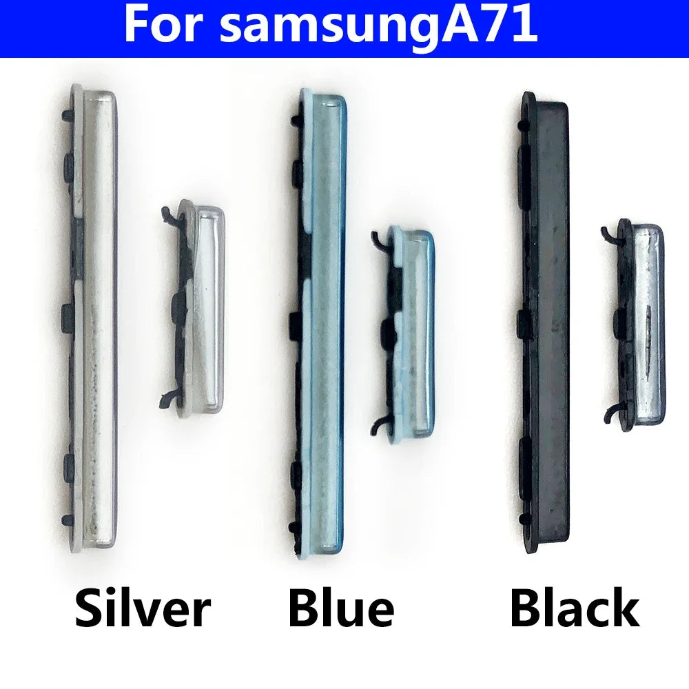 New Side Key Power and Volume Button For Samsung A31 A315F A51 A515F A70 A705F A71 A715F External Plastic Button Samsung phone repair parts