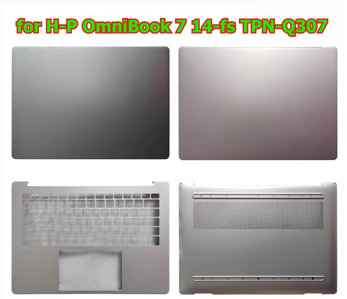 Cover case for HP OmniBook 7 14-fs TPN-Q307 OLED 2.2K 2.8k  lcd back housing upper topcase palrmrest bottom hinge touchpad shell HP laptop repair parts