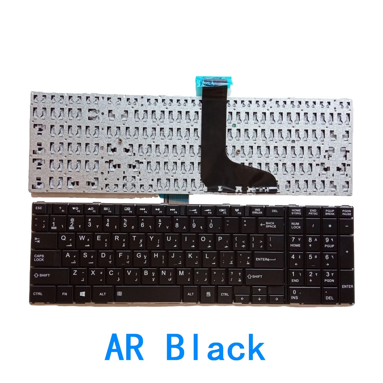 New US Russian Spanish Latin Arab Language  Keyboard For Toshiba Satellite L50-A S50 Notebook PC Replacement Keyboard