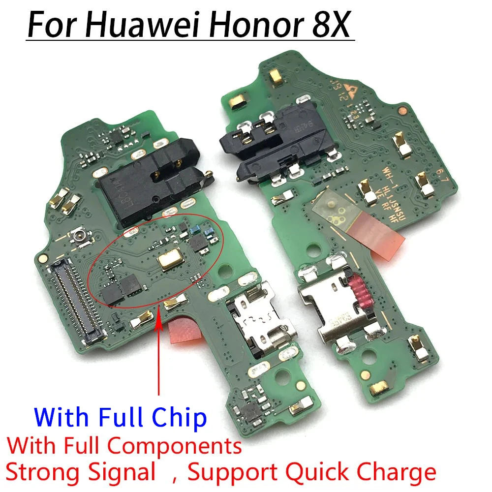 Micro Dock Connector Board USB Charging Port Flex Cable Replacement For Huawei Honor 8X USB Board for Honor8X Huawei phone repair parts