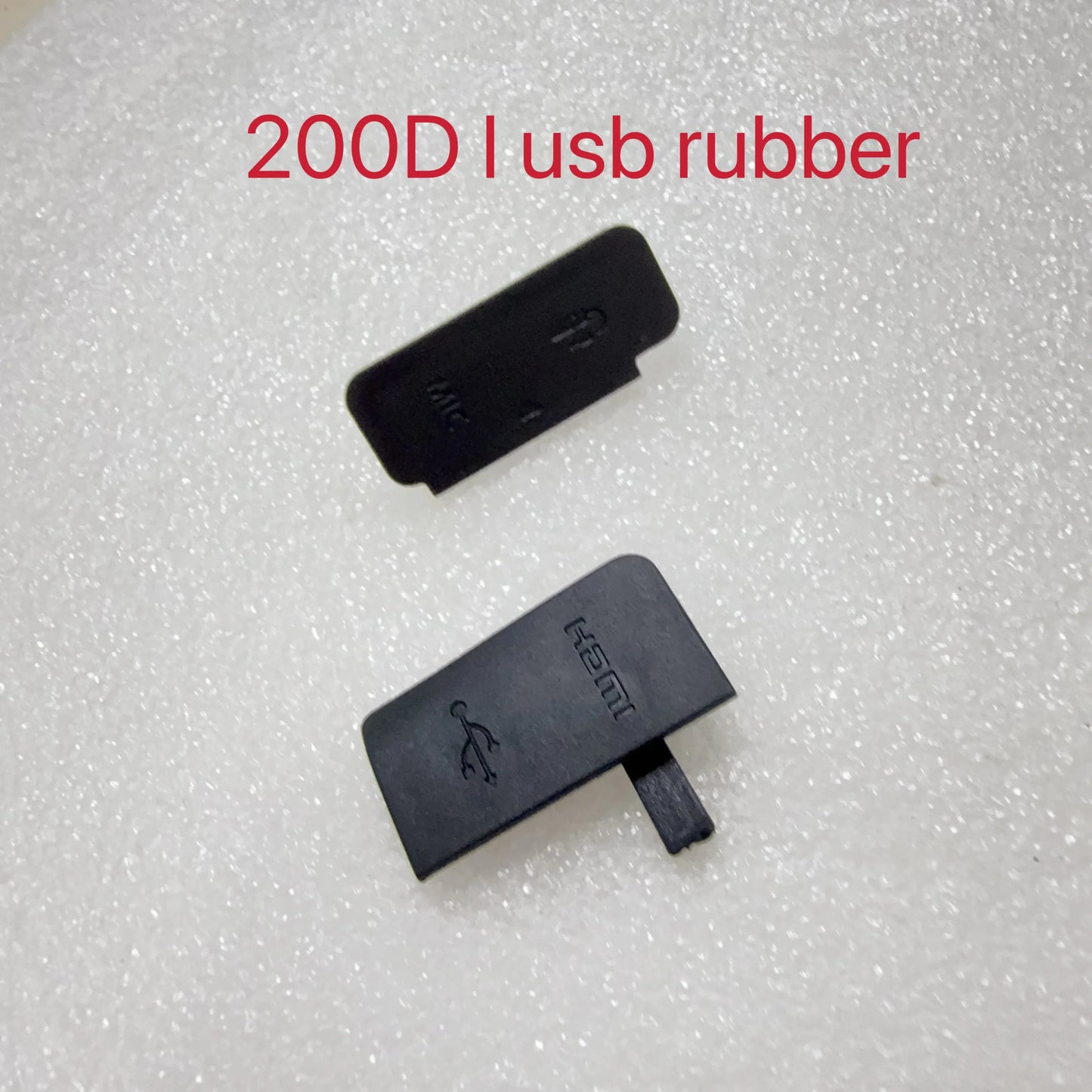 NEW For Canon EOS 200D I HDMI / USB / MIC Rubber Camera Repair Part  Digital Camera repair parts