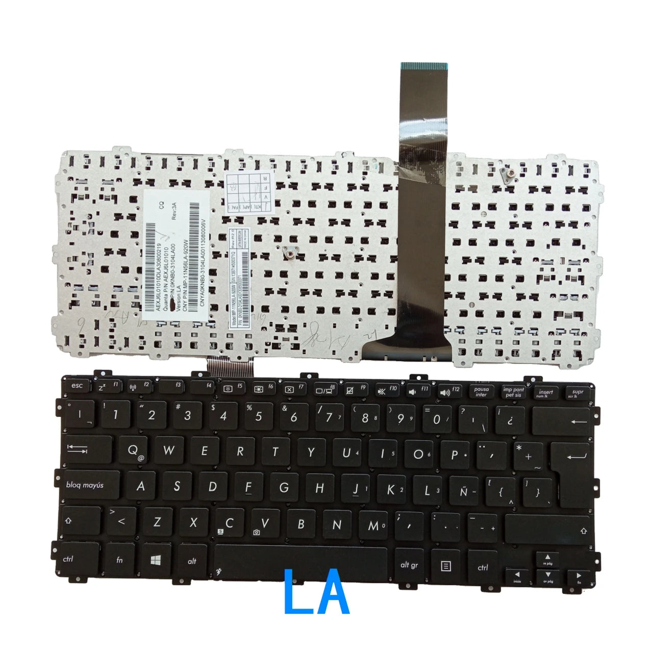 New US Russian Latin language  Keyboard For ASUS X Series X301 X301A X301E X301EB X301K X301S X301U F301 F301A S301 S301A ASUS laptop repair parts