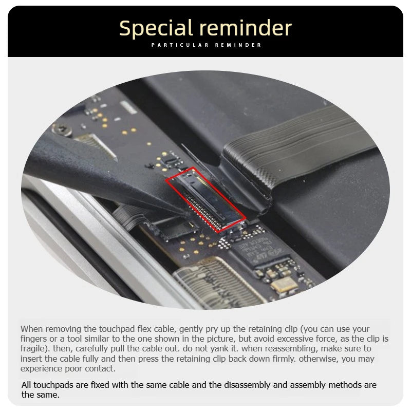 A2681 A3113 A3114 A3240 A3241 Touchpad for Macbook Trackpad Touch pad Grey Silver Gold Sky Blue Midnight trackpad cable Macbook repair parts