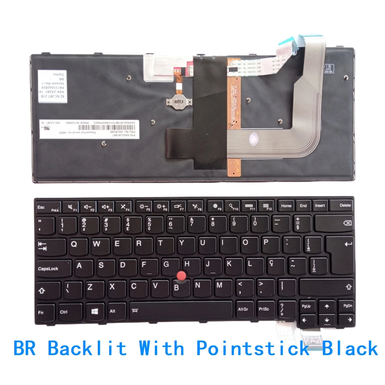 New US Russian Spanish Latin Brazil Laptop Backlit Keyboard For Lenovo Thinkpad 13 S2 2nd T460s 01YR088 Lenovo laptop repair parts