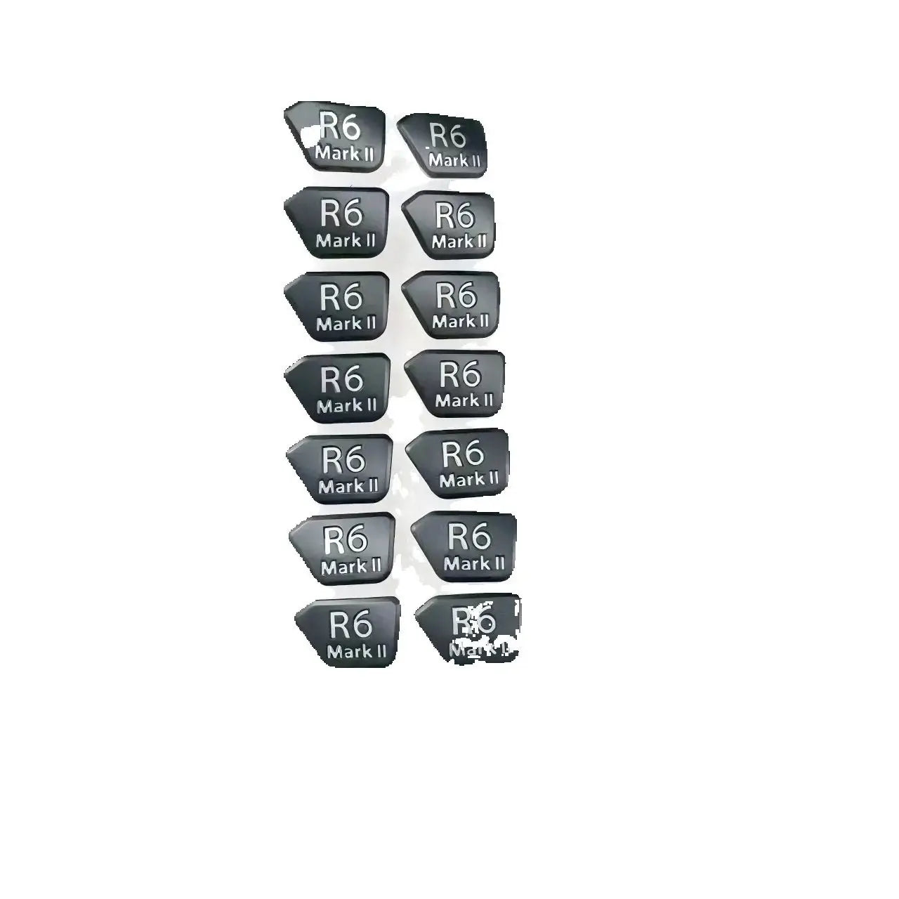 1PCS New R6 II LOGO For Canon R62 R6 Mark II Camera Body Logo Nameplate Repair Part Digital Camera repair parts