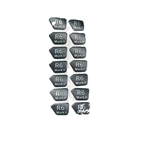 1PCS New R6 II LOGO For Canon R62 R6 Mark II Camera Body Logo Nameplate Repair Part Digital Camera repair parts